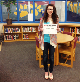 LMS Scholarship winner from north lamar 