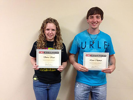 Prairiland winners Sierra Kruse & Lucas Chipman